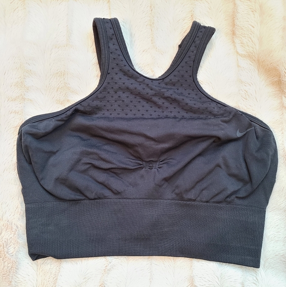 Nike Sports Bra, Medium, black - Picture 1 of 3